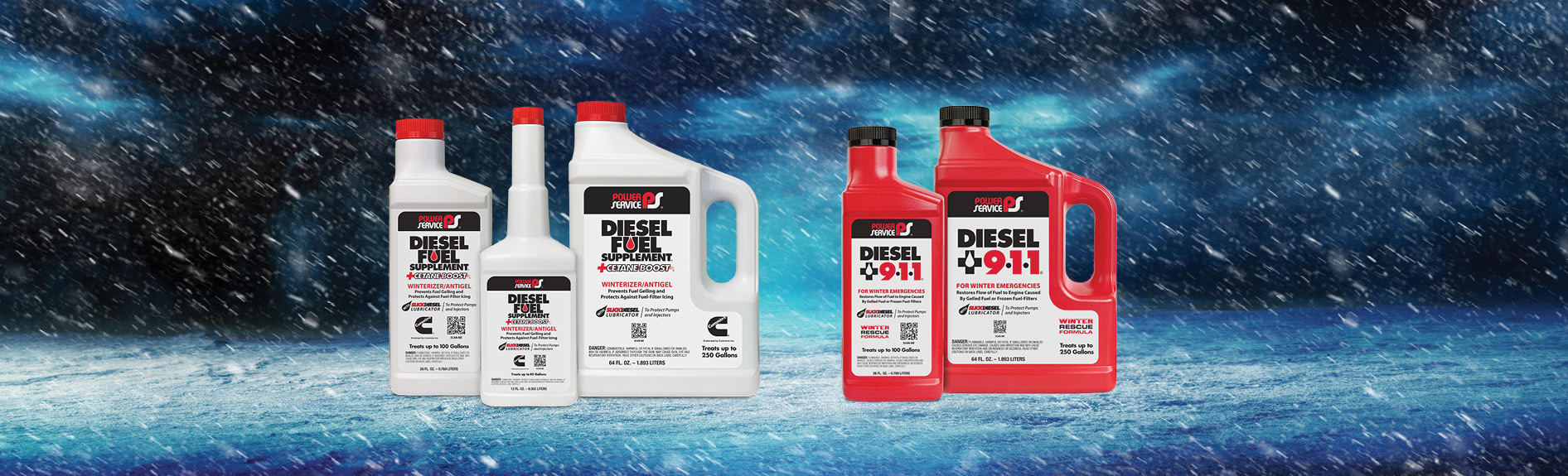 Power Service winter products Diesel Fuel Supplement Diesel 911