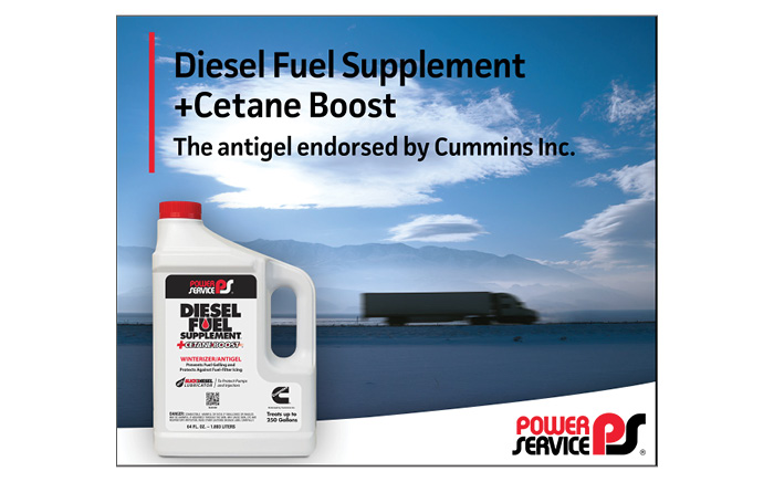 Diesel Fuel Supplement the antigel endorsed by Cummins Inc