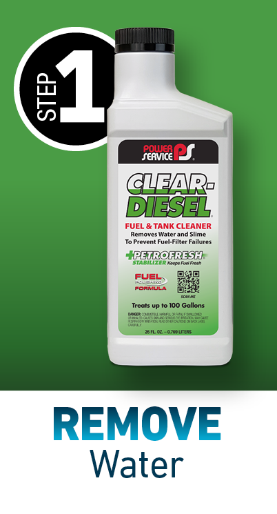 step-1-remove-water 3 Step Winter Prep