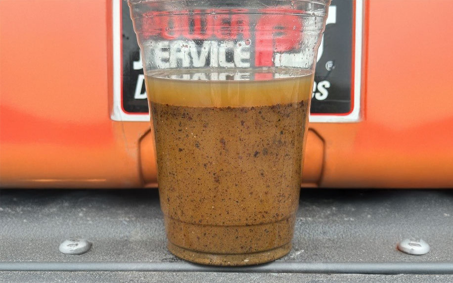 contaminated diesel fuel