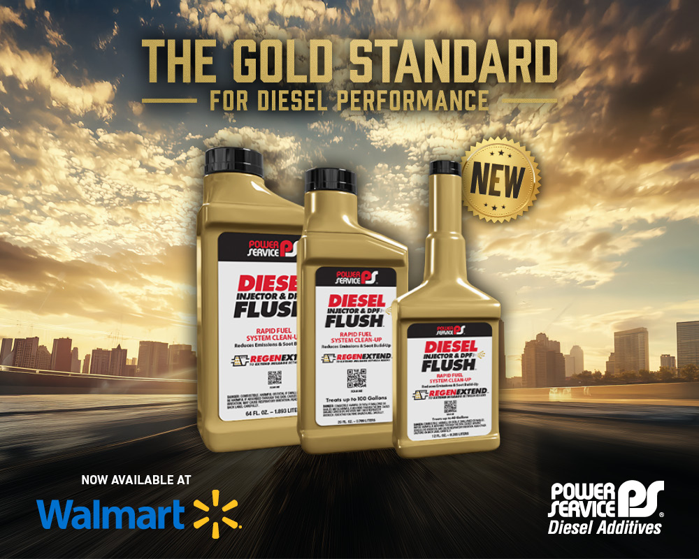Power Service Brings Diesel Injector & DPF Flush to Walmart Stores Nationwide