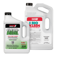 Clear-Diesel® Fuel & Tank Cleaner and Bio Kleen® Diesel Fuel Biocide
